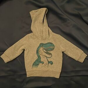 Dino hoodie sweatshirt - super soft!